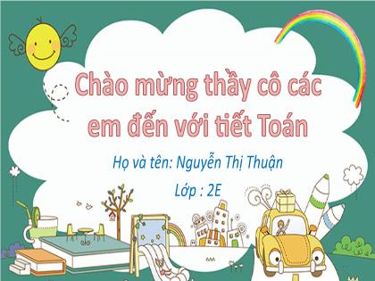 Bài giảng Toán 2 (Kết nối tri thức) - Bài 11: Phép trừ (qua 10) trong phạm vi 20. Tiết 29: Luyện tập - Năm học 2022-2023