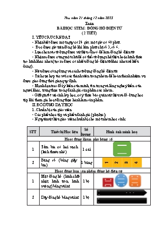 Kế hoạch bài dạy các môn Lớp 2 - Tuần 16 (Thứ 5, 6) - Năm học 2023-2024 - Trần Thị Việt Hà