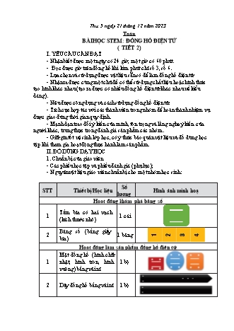Kế hoạch bài dạy các môn Lớp 2 - Tuần 16 (Thứ 5, 6) - Năm học 2023-2024 - Đinh Thị Mai