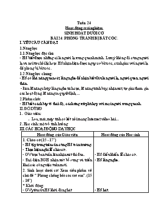 Kế hoạch bài dạy các môn Lớp 2 - Tuần 24 (Thứ 2, 3, 4) - Năm học 2022-2023 - Lê Thị Minh Hưng