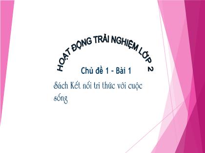Bài giảng Hoạt động trải nghiệm 2 (Kết nối tri thức) - Chủ đề 1 - Bài 1: Hình ảnh của em - Trường Tiểu học Trường Thọ