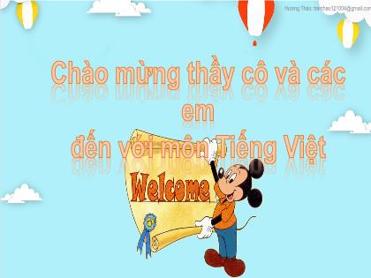 Bài giảng Tiếng Việt 2 (Kết nối tri thức) - Bài 18: Thư viện biết đi - Trường Tiểu học Đại Bản 2