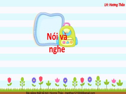 Bài giảng Tiếng Việt 2 (Kết nối tri thức) - Bài (Nói và nghe): Sự tích cây thì là - Trường Tiểu học Đại Bản 2