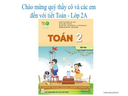 Bài giảng Toán 2 (Kết nối tri thức) - Chủ đề 8 - Bài 44: Bảng chia 5 - Trường Tiểu học Đoàn Lập