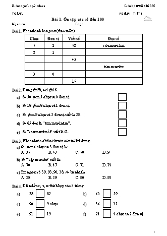 Phiếu bài tập Toán lớp 2 hằng ngày sách Kết nối tri thức - Trọn bộ cả năm học 2026-2027
